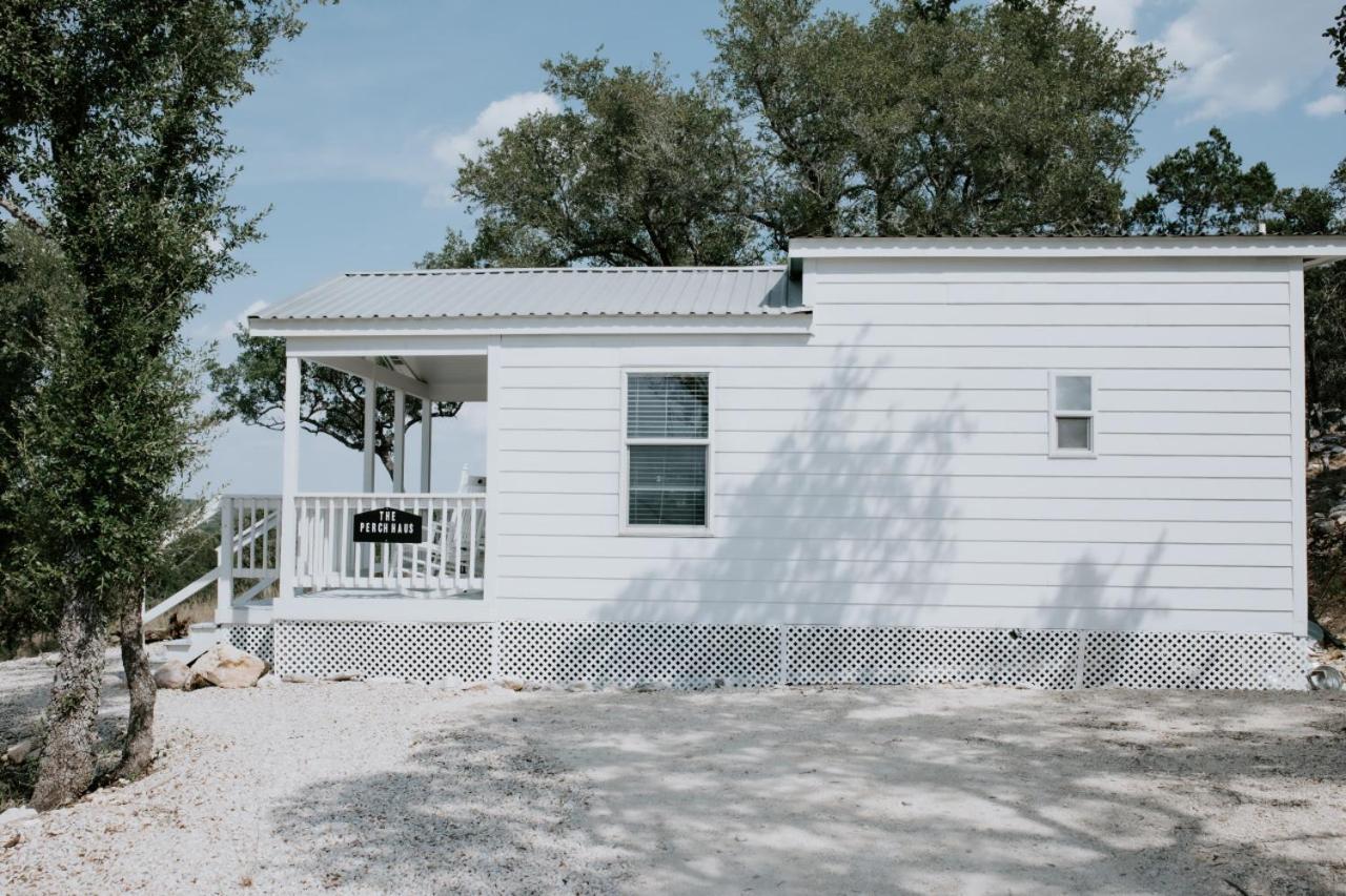 The Perch- Texas Tiny Haus With Amazing Views Villa Spring Branch Exterior photo
