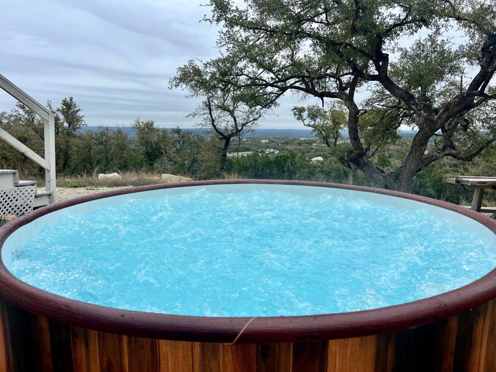 The Perch- Texas Tiny Haus With Amazing Views Villa Spring Branch Exterior photo